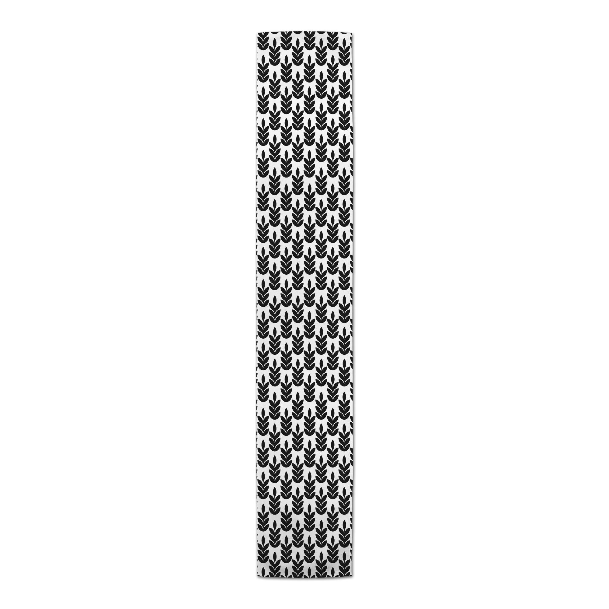 Mid Mod Leaves Indoor/Outdoor Table Runner
